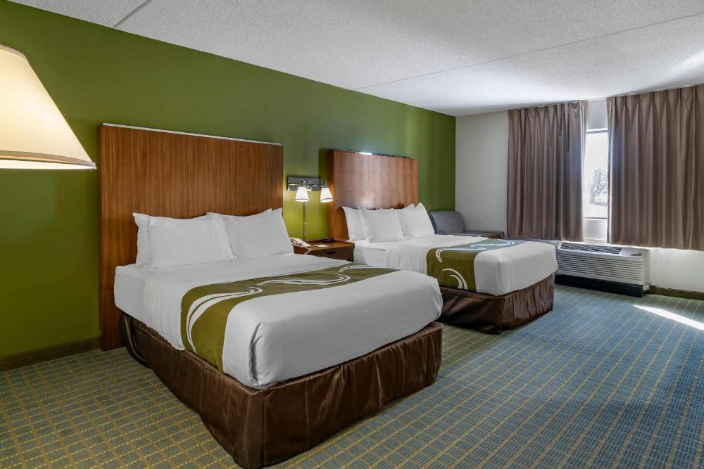 Double Room with 2 Double Beds Non Smoking, Accessible interior